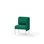 Adapt 60 lav ryg, sidepanel venstre sh 45 cm