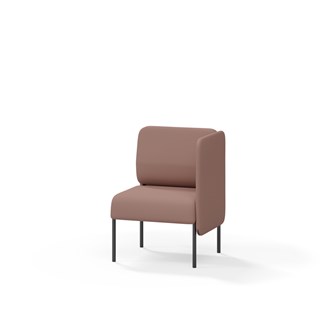 Adapt 60 lav ryg, sidepanel venstre sh 45 cm