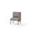 Adapt 60 lav ryg, sidepanel venstre sh 45 cm