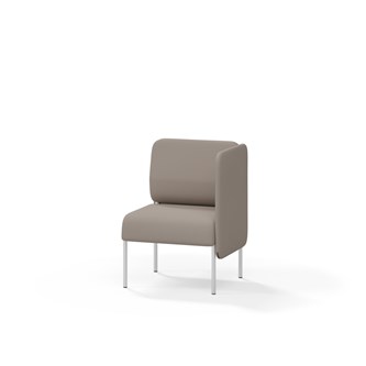 Adapt 60 lav ryg, sidepanel venstre sh 45 cm