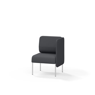 Adapt 60 lav ryg, sidepanel venstre sh 45 cm