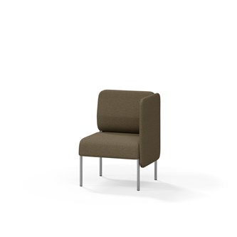 Adapt 60 lav ryg, sidepanel venstre sh 45 cm