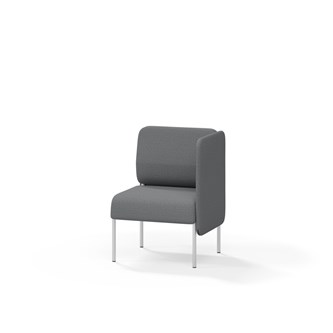 Adapt 60 lav ryg, sidepanel venstre sh 45 cm