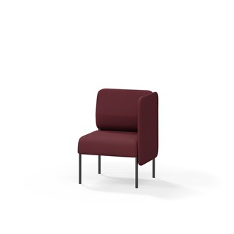 Adapt 60 lav ryg, sidepanel venstre sh 45 cm