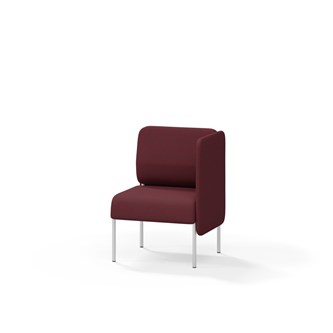 Adapt 60 lav ryg, sidepanel venstre sh 45 cm