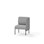 Adapt 60 lav ryg, sidepanel venstre sh 45 cm