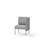 Adapt 60 lav ryg, sidepanel venstre sh 45 cm