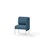Adapt 60 lav ryg, sidepanel venstre sh 45 cm