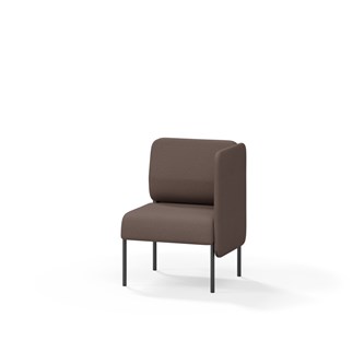 Adapt 60 lav ryg, sidepanel venstre sh 45 cm