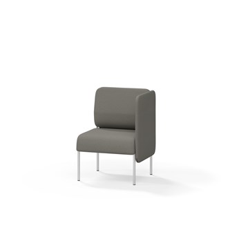 Adapt 60 lav ryg, sidepanel venstre sh 45 cm