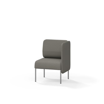Adapt 60 lav ryg, sidepanel venstre sh 45 cm
