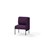 Adapt 60 lav ryg, sidepanel venstre sh 45 cm