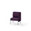 Adapt 60 lav ryg, sidepanel venstre sh 45 cm