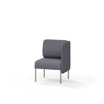 Adapt 60 lav ryg, sidepanel venstre sh 45 cm