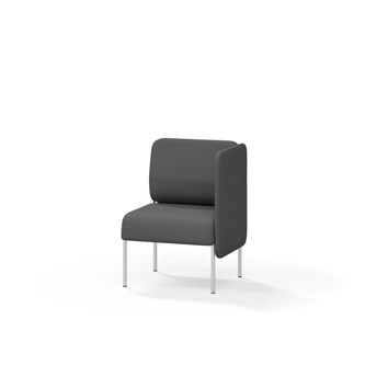 Adapt 60 lav ryg, sidepanel venstre sh 45 cm