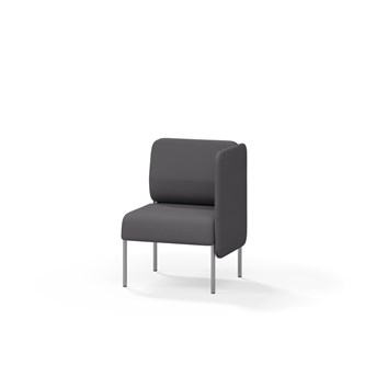 Adapt 60 lav ryg, sidepanel venstre sh 45 cm