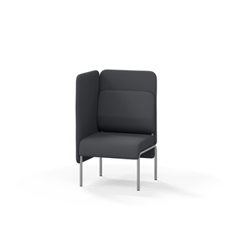 Adapt 60 medium ryg, sidepanel højre sh 45 cm