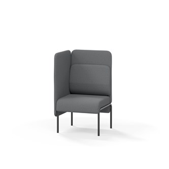 Adapt 60 medium ryg, sidepanel højre sh 45 cm