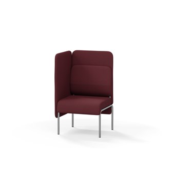 Adapt 60 medium ryg, sidepanel højre sh 45 cm
