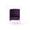 Adapt 60 medium ryg, sidepanel højre sh 45 cm