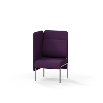 Adapt 60 medium ryg, sidepanel højre sh 45 cm