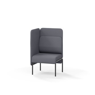 Adapt 60 medium ryg, sidepanel højre sh 45 cm