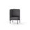 Adapt 60 medium ryg, sidepanel højre sh 45 cm