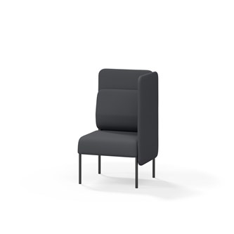 Adapt 60 medium ryg, sidepanel venstre sh 45 cm