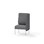 Adapt 60 medium ryg, sidepanel venstre sh 45 cm