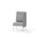 Adapt 60 medium ryg, sidepanel venstre sh 45 cm