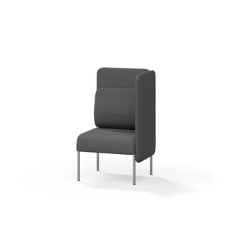 Adapt 60 medium ryg, sidepanel venstre sh 45 cm