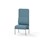 Adapt 60 høj ryg, uden sidepaneler sh 45 cm