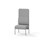 Adapt 60 høj ryg, uden sidepaneler sh 45 cm