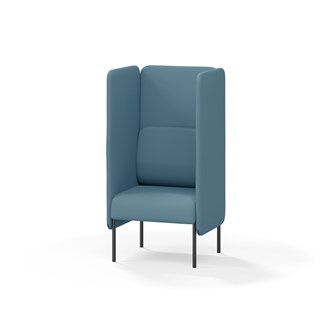 Adapt 60 høj ryg, dobbelte sidepaneler sh 45 cm