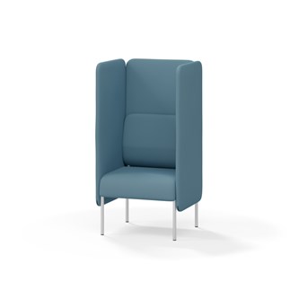 Adapt 60 høj ryg, dobbelte sidepaneler sh 45 cm