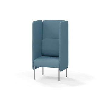 Adapt 60 høj ryg, dobbelte sidepaneler sh 45 cm