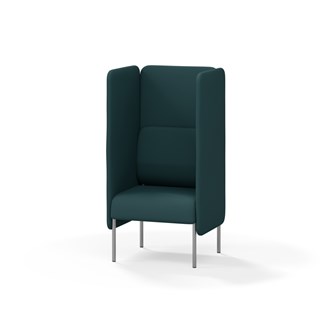Adapt 60 høj ryg, dobbelte sidepaneler sh 45 cm