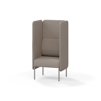 Adapt 60 høj ryg, dobbelte sidepaneler sh 45 cm