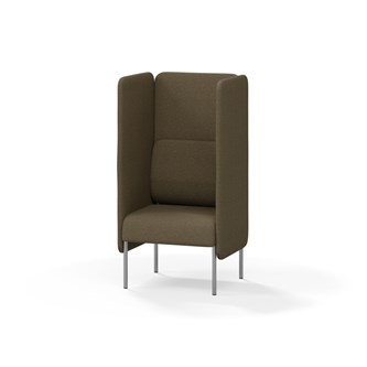 Adapt 60 høj ryg, dobbelte sidepaneler sh 45 cm