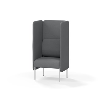 Adapt 60 høj ryg, dobbelte sidepaneler sh 45 cm