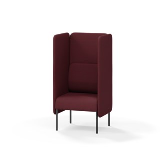 Adapt 60 høj ryg, dobbelte sidepaneler sh 45 cm