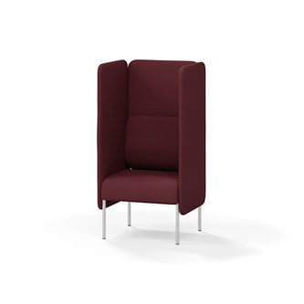 Adapt 60 høj ryg, dobbelte sidepaneler sh 45 cm
