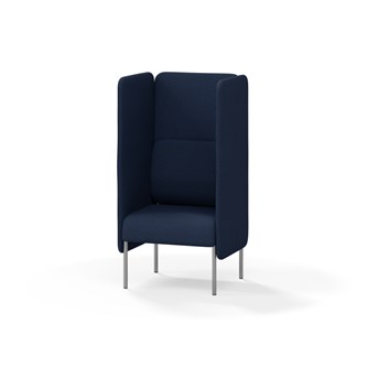 Adapt 60 høj ryg, dobbelte sidepaneler sh 45 cm