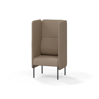 Adapt 60 høj ryg, dobbelte sidepaneler sh 45 cm