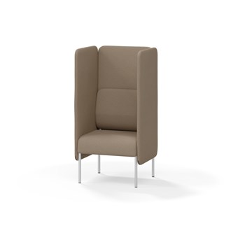 Adapt 60 høj ryg, dobbelte sidepaneler sh 45 cm