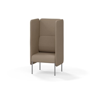 Adapt 60 høj ryg, dobbelte sidepaneler sh 45 cm