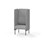 Adapt 60 høj ryg, dobbelte sidepaneler sh 45 cm