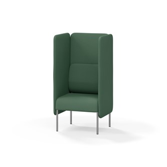 Adapt 60 høj ryg, dobbelte sidepaneler sh 45 cm