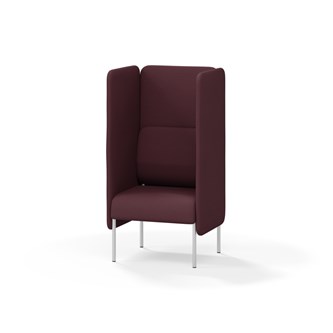 Adapt 60 høj ryg, dobbelte sidepaneler sh 45 cm