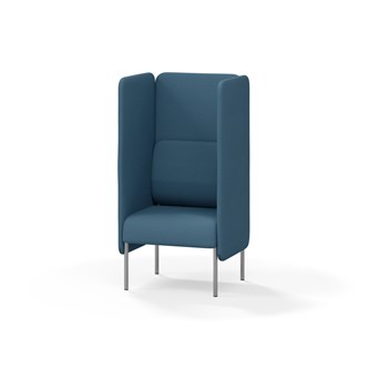 Adapt 60 høj ryg, dobbelte sidepaneler sh 45 cm